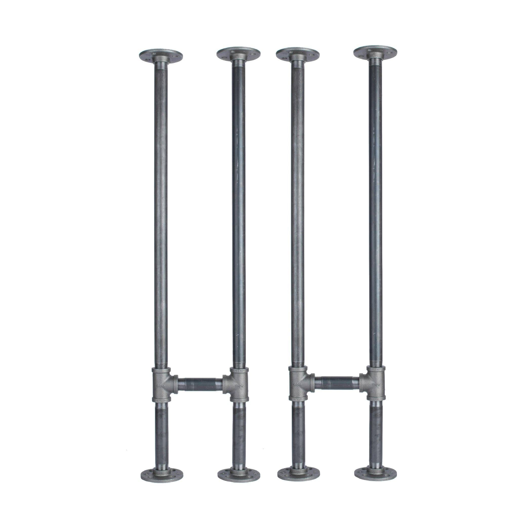 3/4 In H Pipe Leg Kit Console Table - 2 Pack