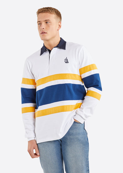 Patterson Rugby Shirt - White