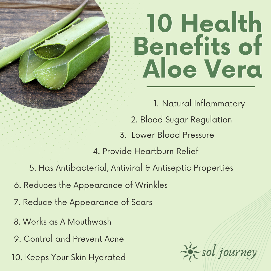 10 Health Benefits of Aloe Vera