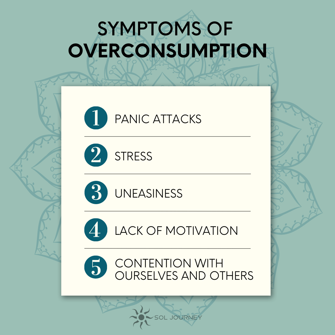 symptoms of overconsumption, detox,  Path To Your Highest True Self