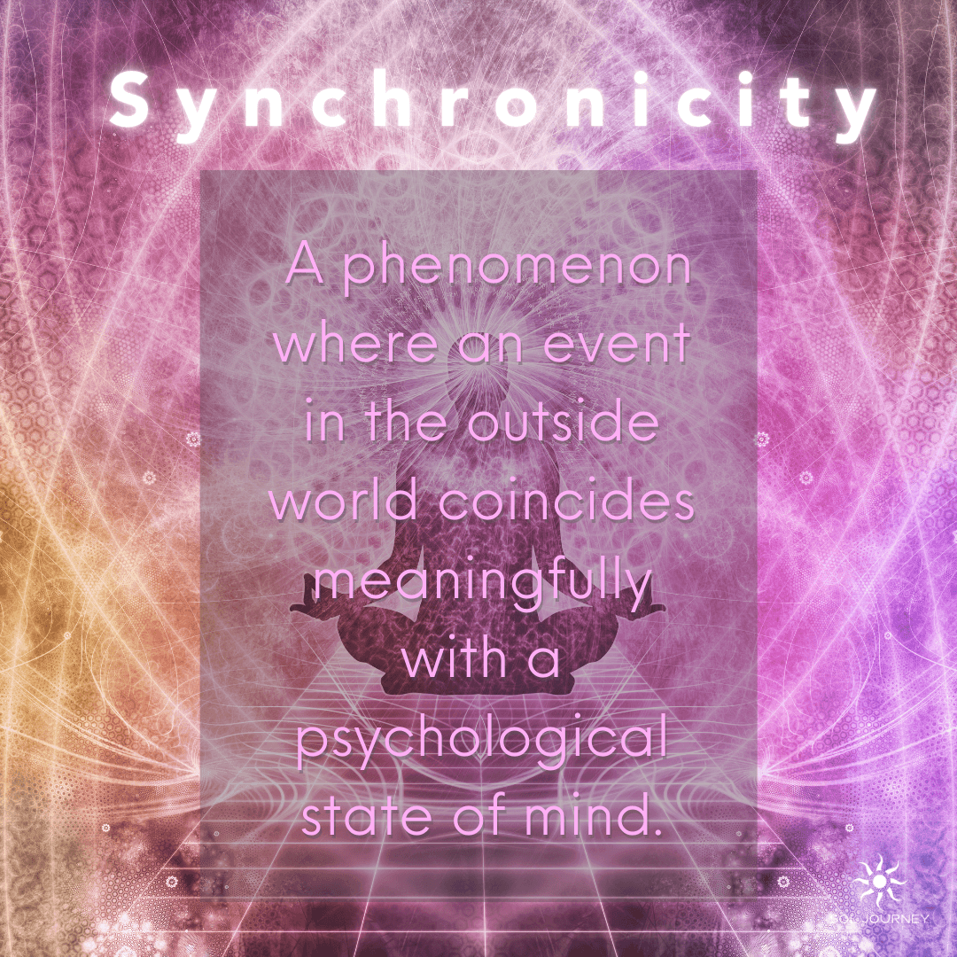 synchronicity, infographic, quote, path to higher self
