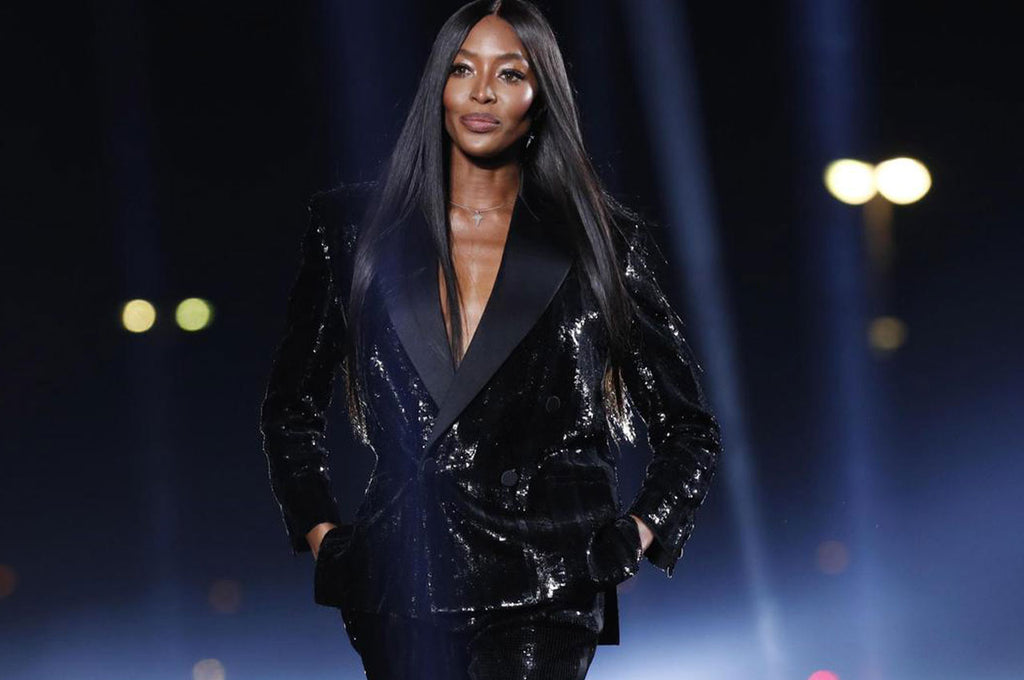 Top model Naomi Campbell