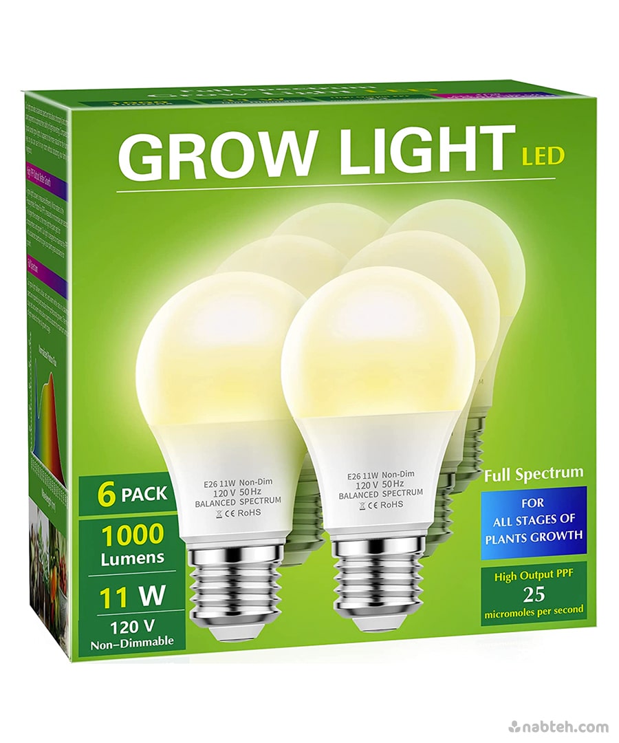 Heerlijk Maak een naam Onbekwaamheid LED Plant Grow Light Bulb 11W (4000K) – Nabteh.com