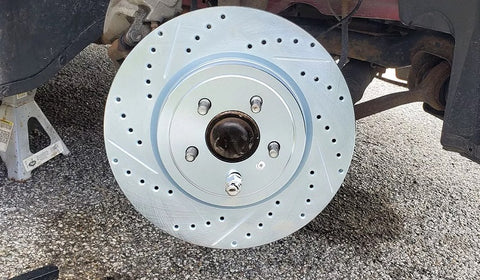 What are the advantages of coated brake rotors?