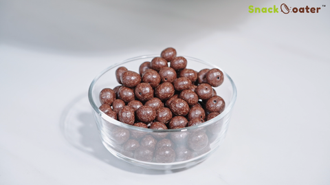 make Dark chocolate covered blueberries with snackcoater