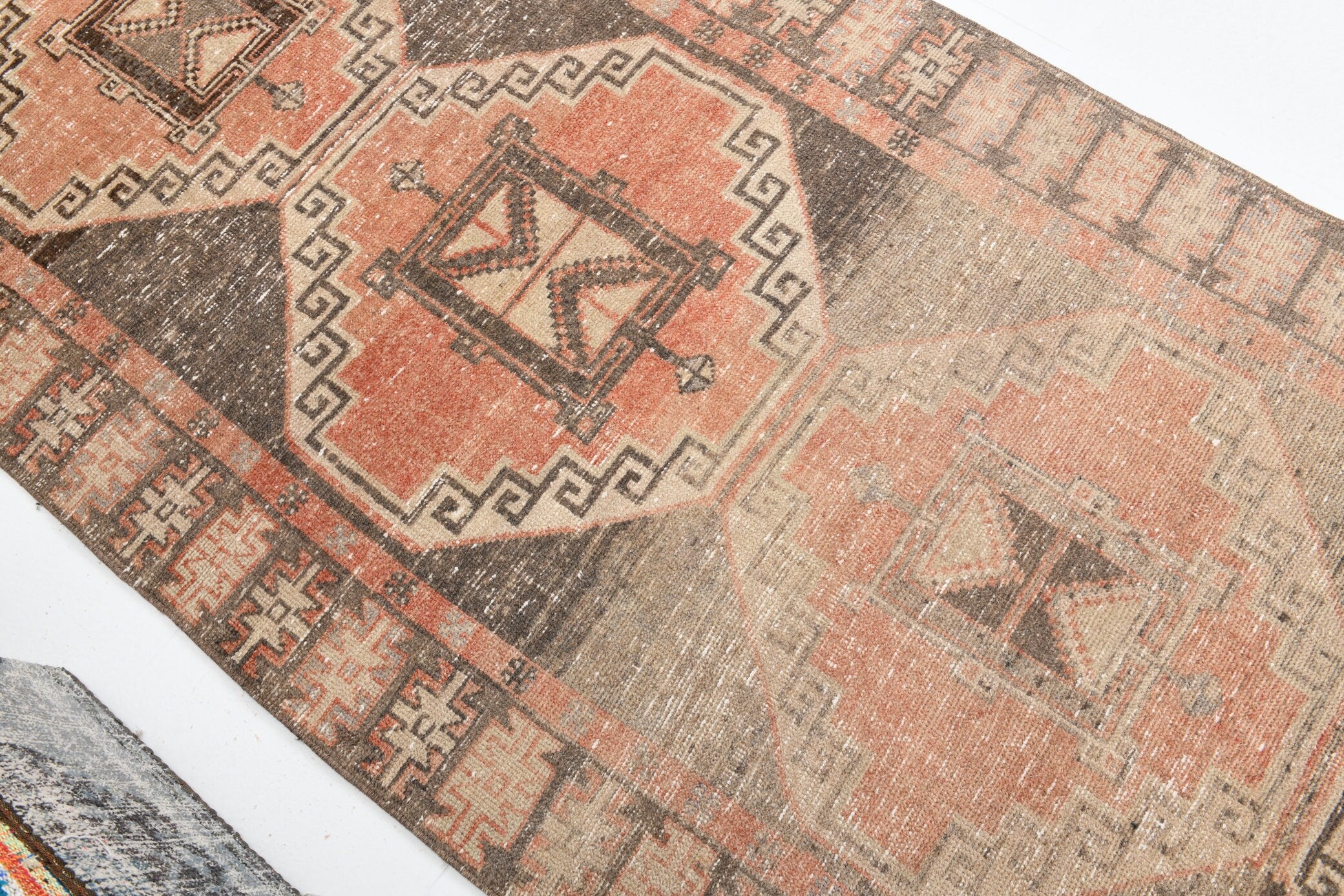 3' x 11' Brown Turkish Vintage Rug | RugReform – Rugreform