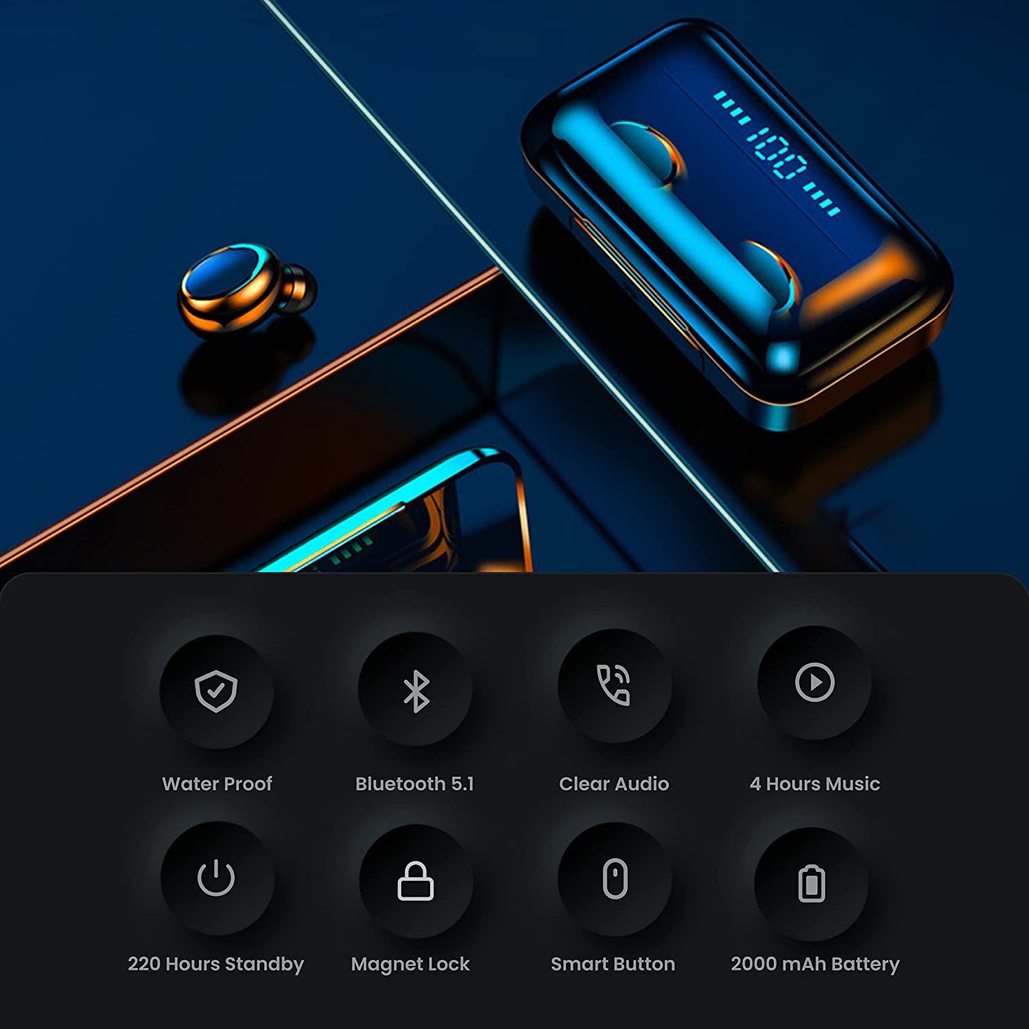 mingpai storm f9 earbuds