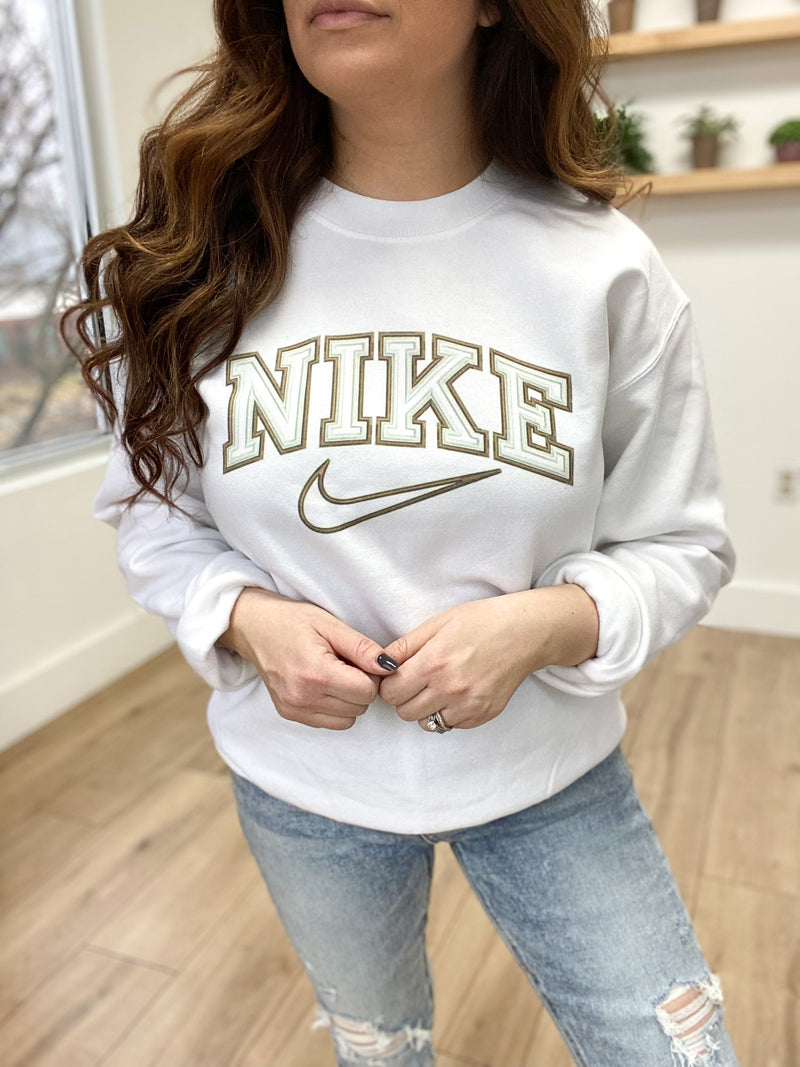 nike inspired sweatshirt