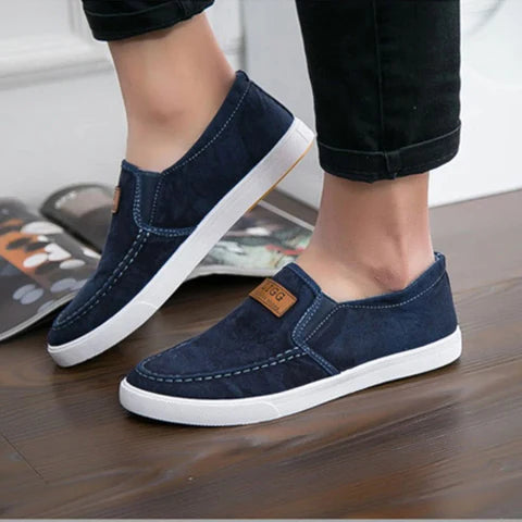 Sapato Casual Mocassim Masculino - Denim Lux