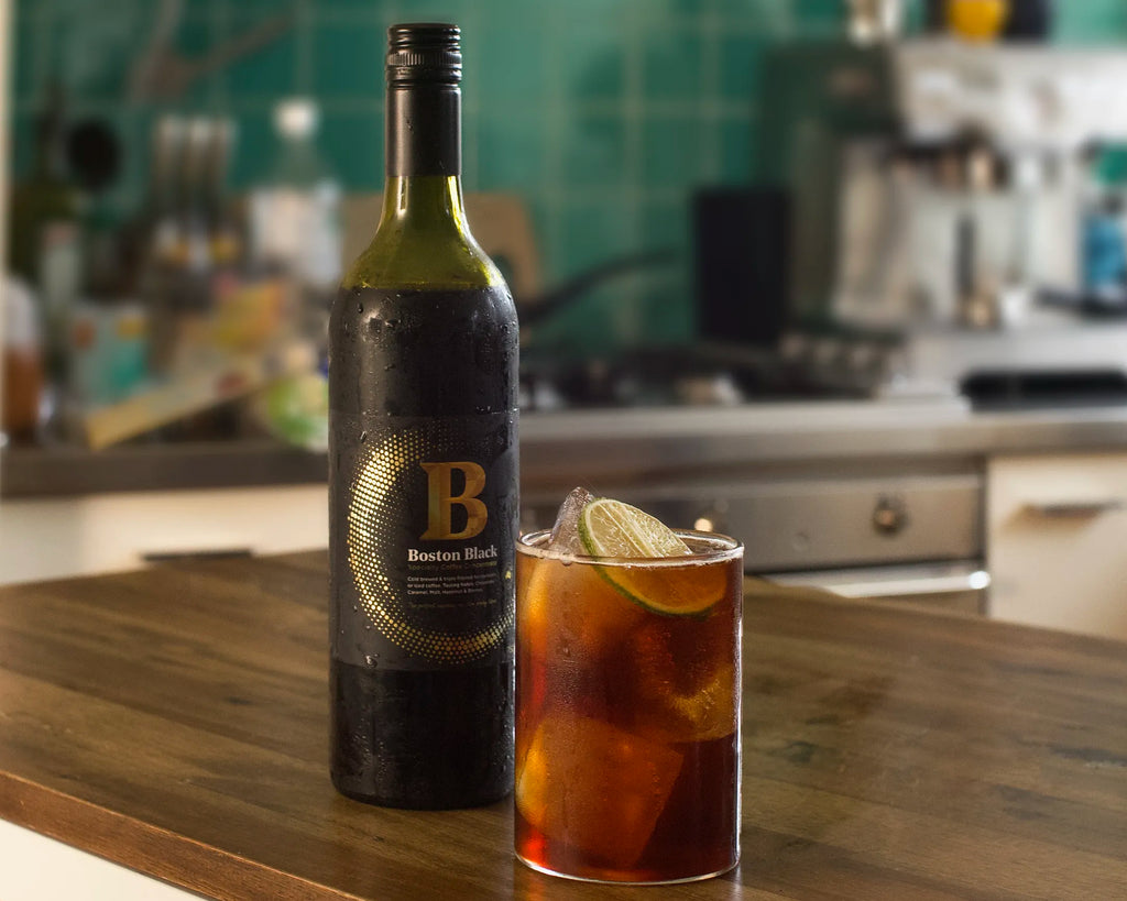 Long Island Iced Coffee Cocktail made with Boston Black