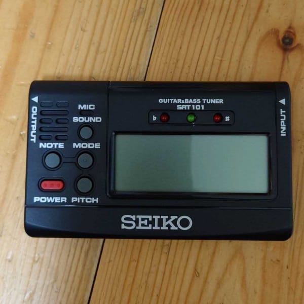 SEIKO Digital tuner SAT-101 for guitar