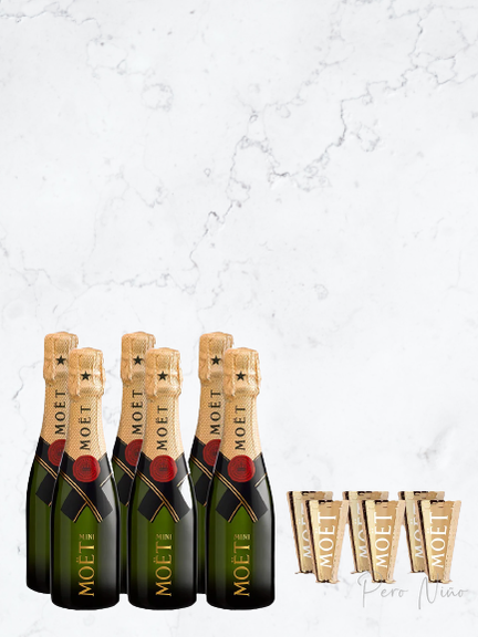 MOËT & CHANDON NECTAR IMPÉRIAL ROSÉ MAGNUM PARTY SET - Magnum