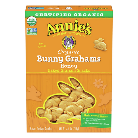 Annie's™ Organic Friends Bunny Chocolate Chip Chocolate & Honey