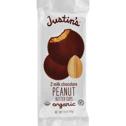 Justin's Organic Dark Chocolate Crispy Peanut Butter Cup, 1.3 oz