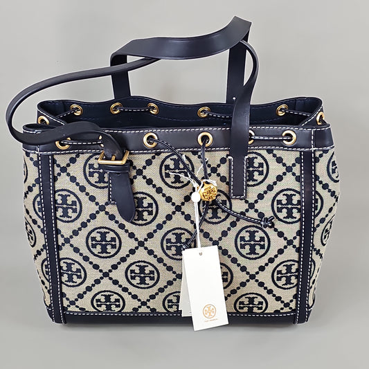 Tory Burch MOTO 2023 Cruise Tory Burch T Monogram Braided Floral Studio  Shoulder Bag