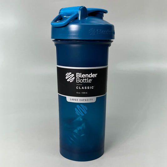 BLENDER BOTTLE Grey Lid Classic Rounded Base 28 oz. Black PRO28 (New) –  PayWut