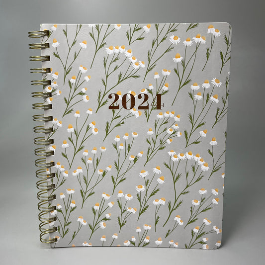 Graphique Go Your Way 2024 Planner Journal 18 Months 8x10 White PUW01724