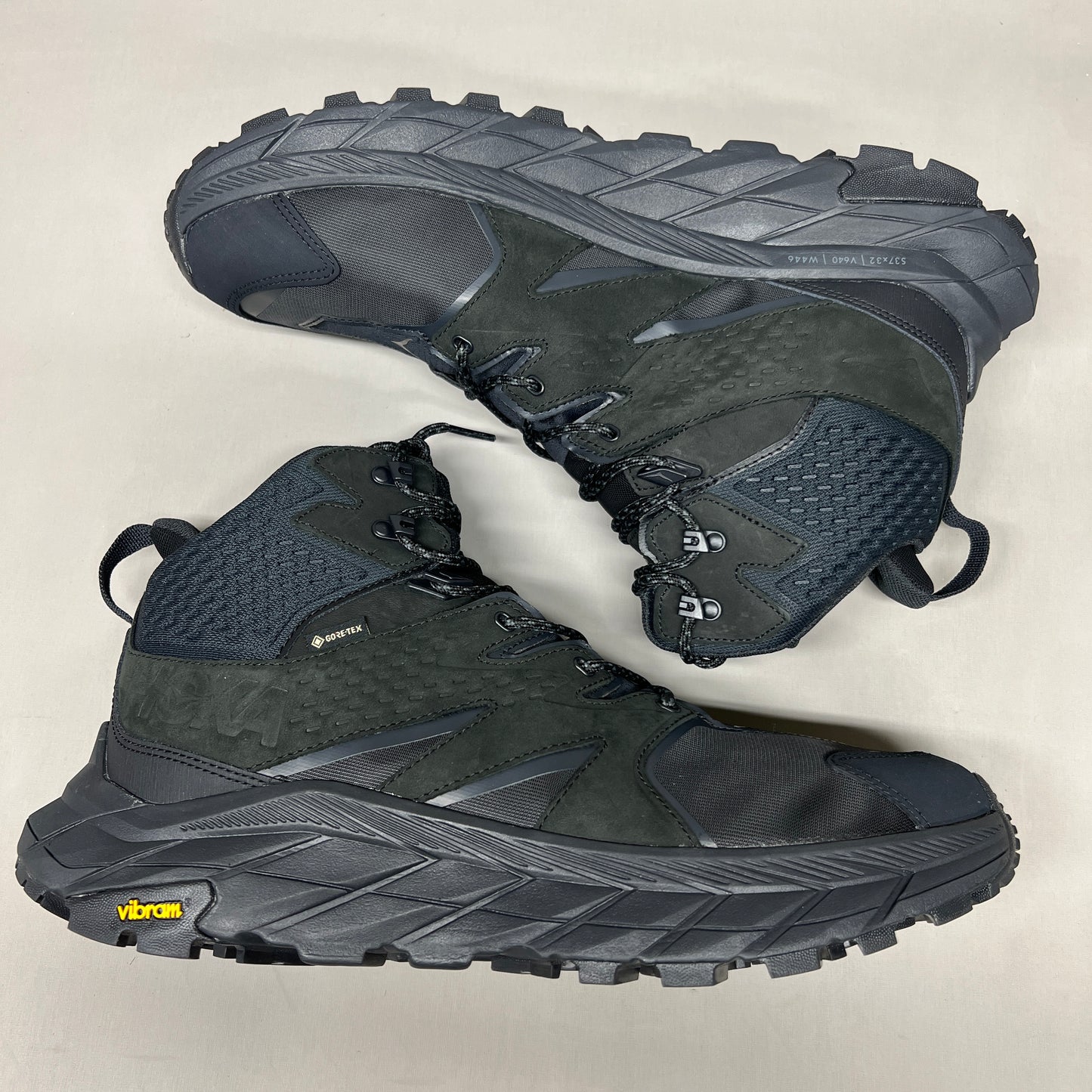 ZA@ HOKA Anacapa Mid GTX Hiking Boot Men's Size 11.5D 1122018 BBLC(New)