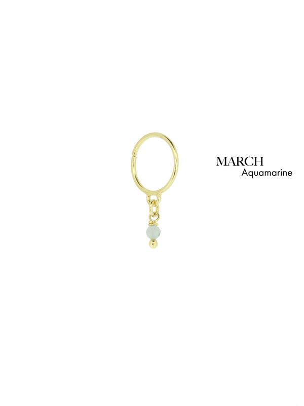 Birthstone March - Aquamarine | 14K Gold Plated
