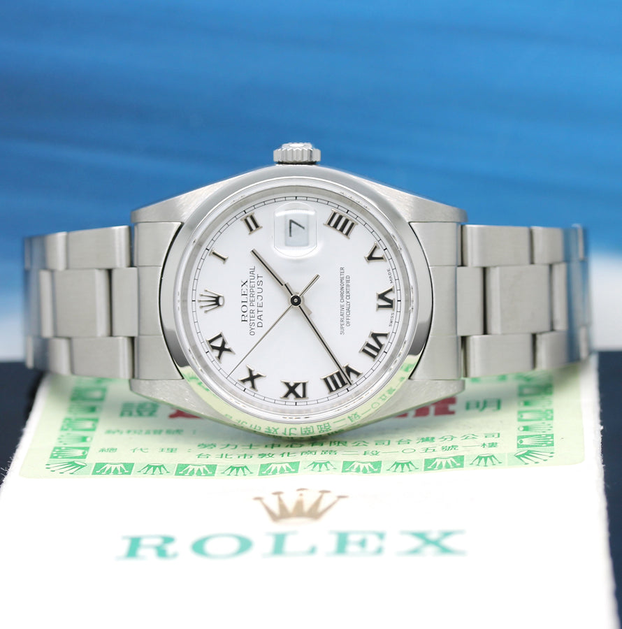 Rolex Datejust Stahl Automatik Ref: 16200