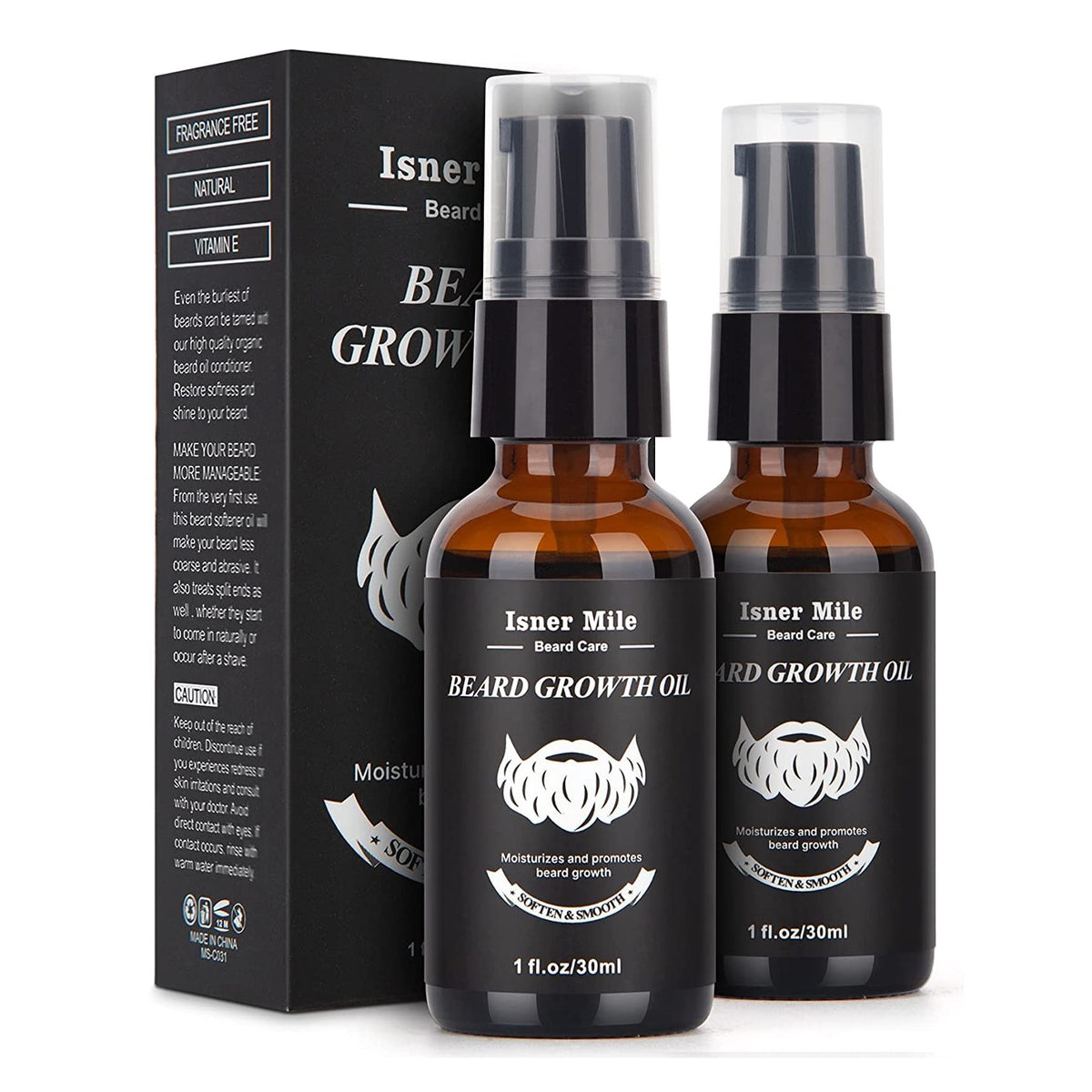 Beard Growth Oil Kit丨2 Pack – Isner Mile
