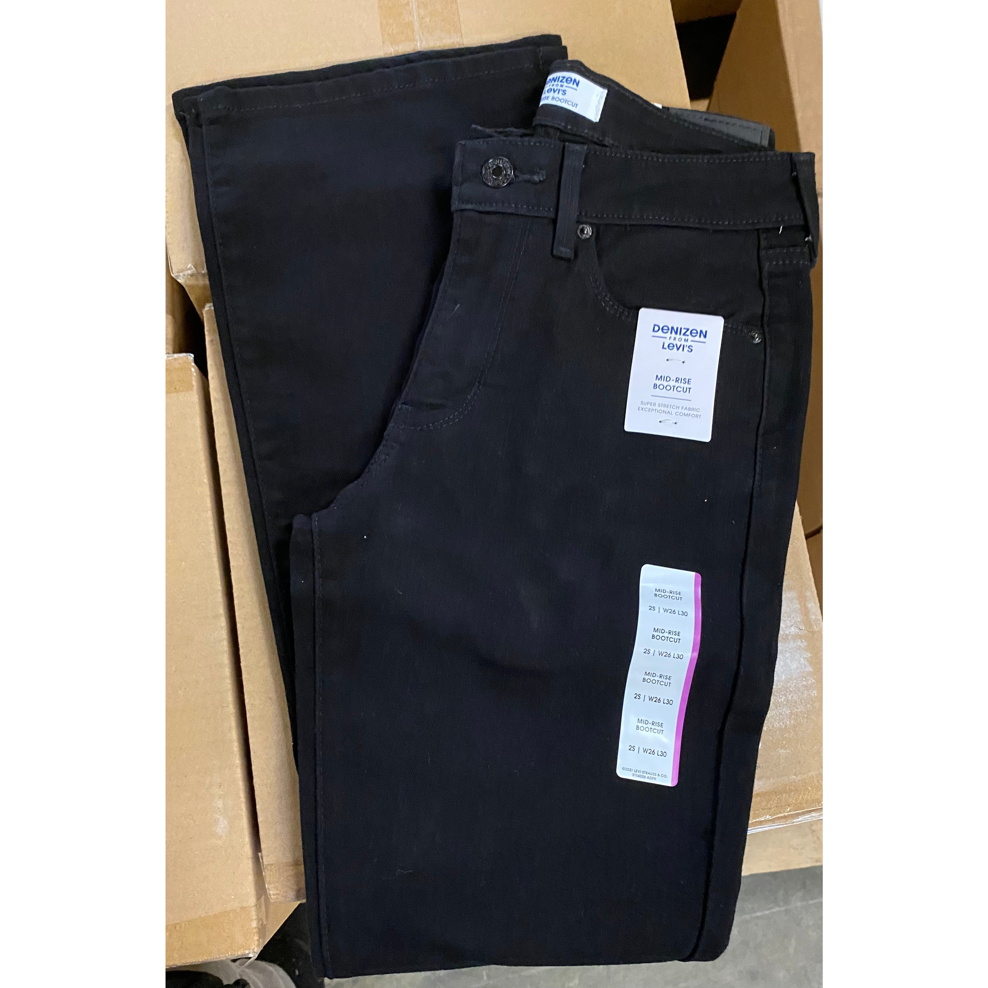 Levi's Denizen Women's Mid-Rise Bootcut Jeans(123498)”Case” – catchndealz
