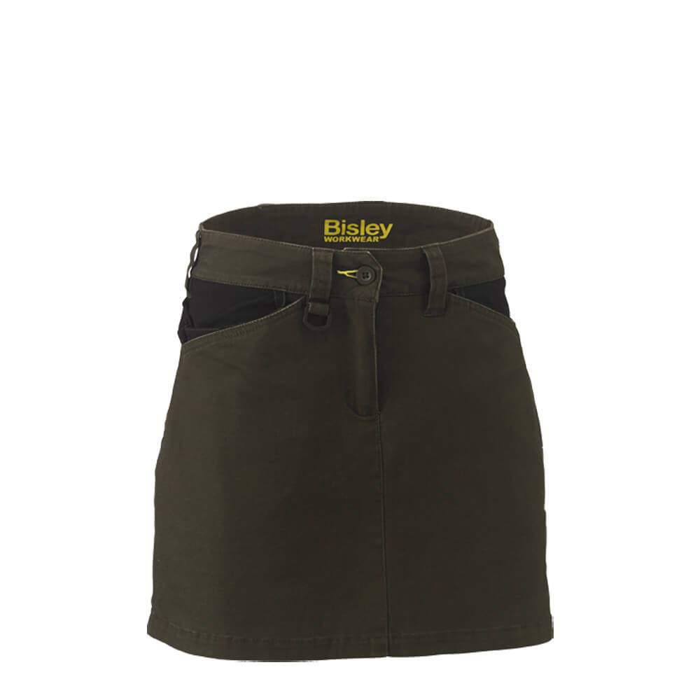 Buy Bisley Womens Flx & Move Shorts (BSHL1045_BBLK) Black [GD