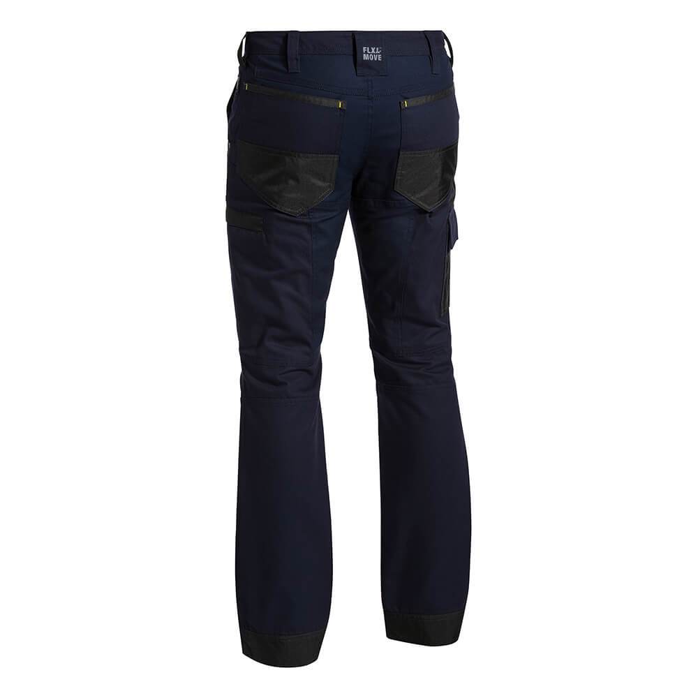 Bisley BPC6130 Flex and Move Stretch Cargo Pant Navy â Vivid Workwear