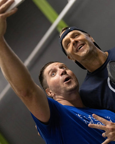 Jake Plummer at the inaugural PBX Pickleball Pro-Am in Glendale AZ