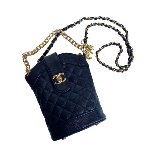 CC VIP Gift Multi Pochette Phone Bag with Tweed Coin Pouch