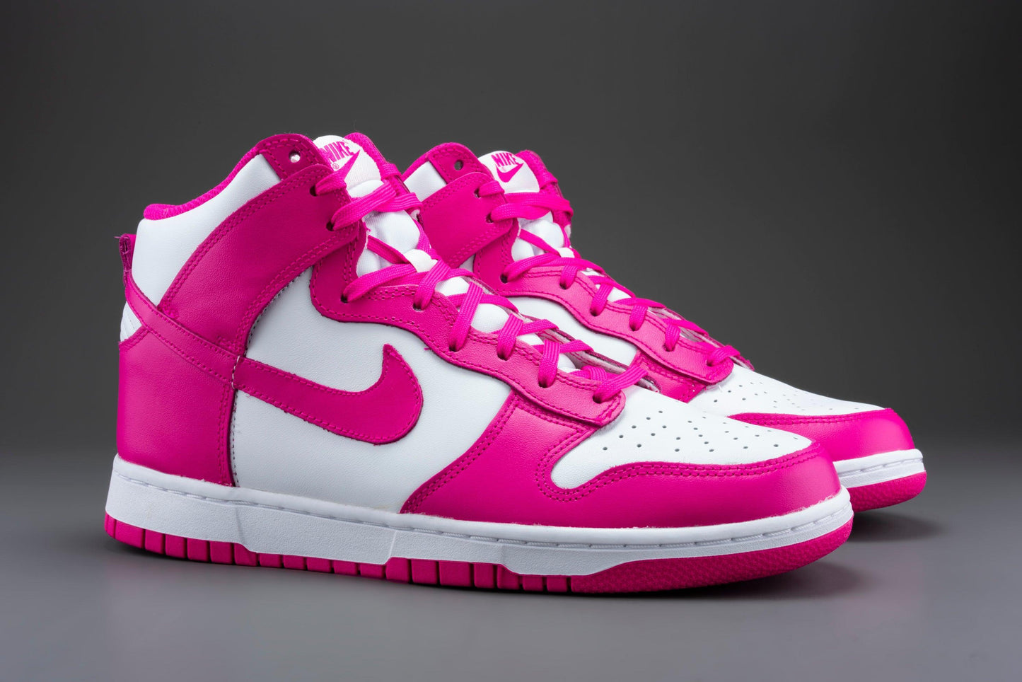 pink prime nike dunk high