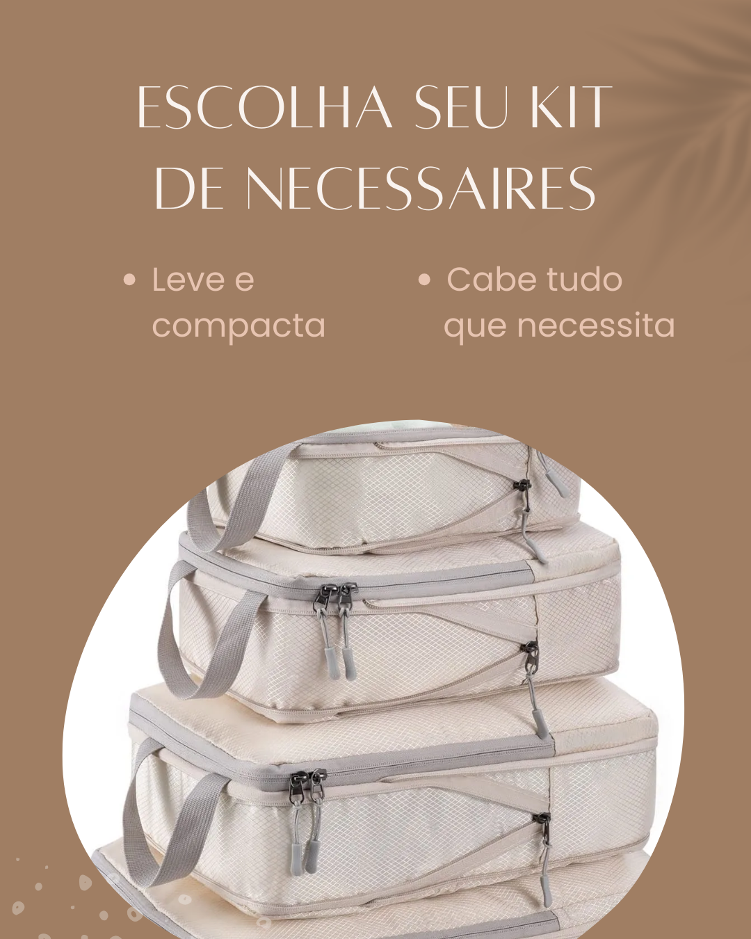 conjunto organizador, viagem, PackSmart, compreensão, bagagens