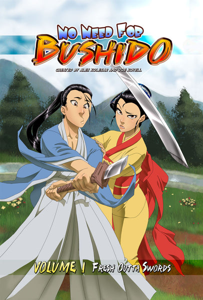 No Need for Bushido Vol. 1: Fresh Outta Swords from No Need for Bushido - Webcomic Merchandise 