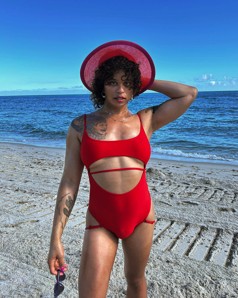 Ebonee Davis Hot Sexy Girl Model Bikini Body Poster