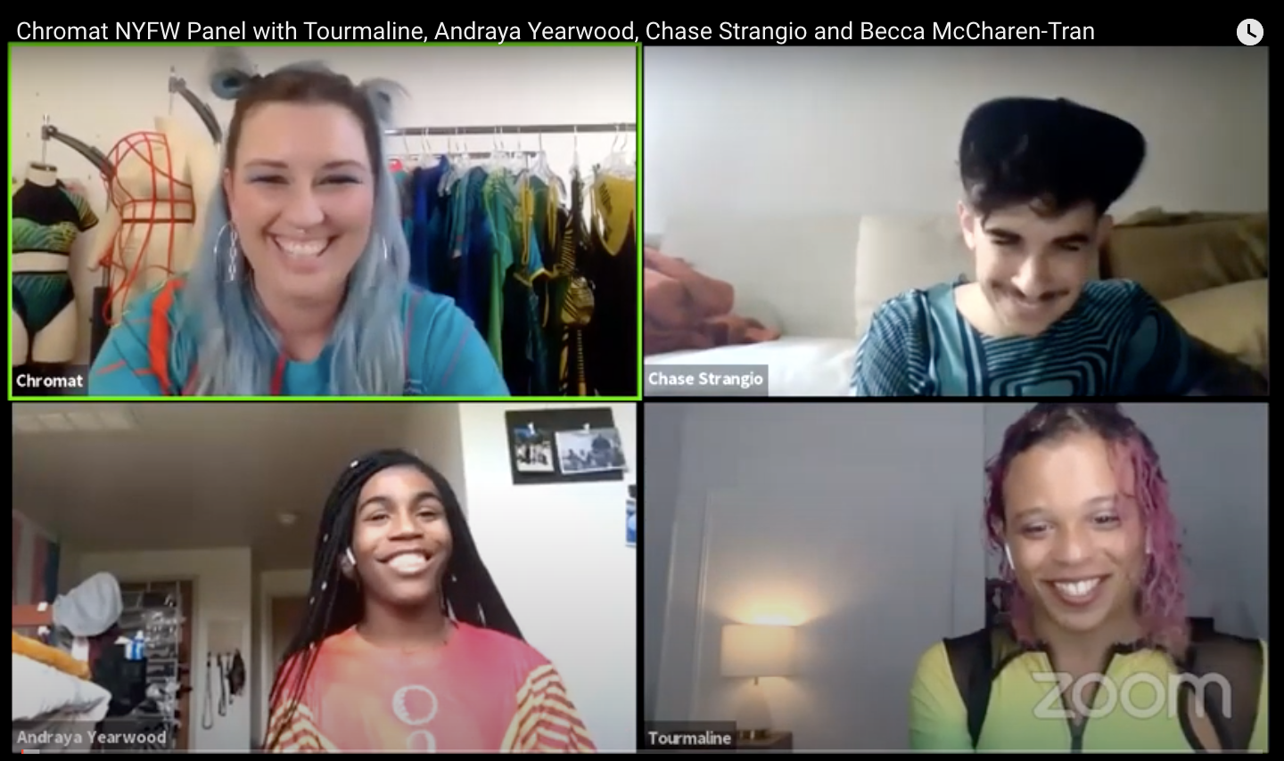 Panel with Tourmaline, Andraya Yearwood, Chase Strangio and Becca McCharen-Tran