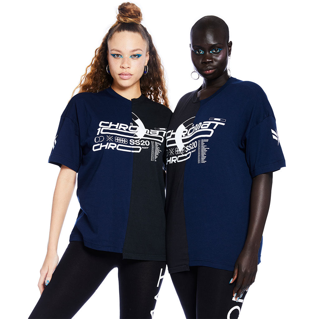 Chromat x Reebok 10 Year T - Navy/Black