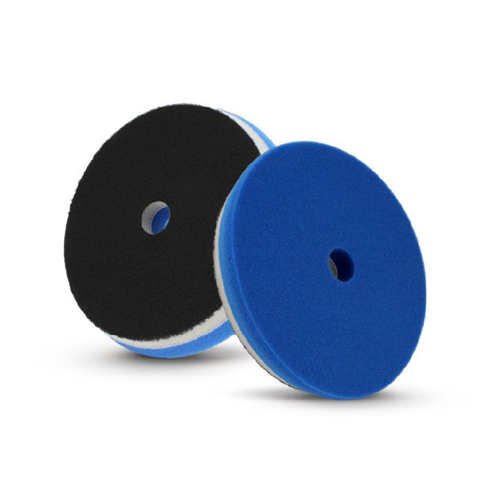 Lake Country Blue Hybrid Foamed Wool Pad - 6 - Detailed Image