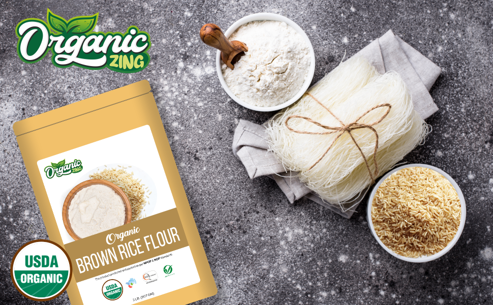 Organic Brown Rice Flour