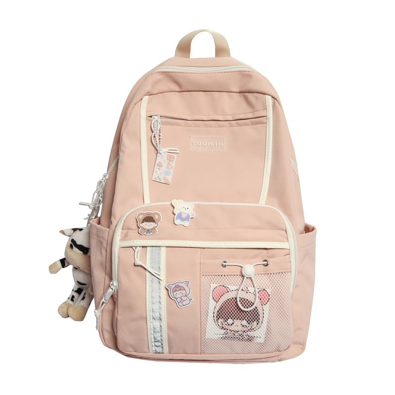 Back to school backpack Schoolbag Female Korean High Student Japanese ...