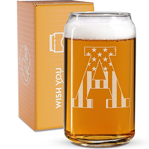 Personalized 16 oz. ARC Can Shaped Beer Glasses