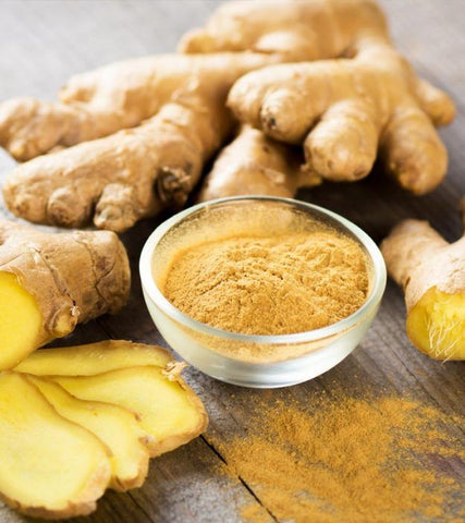 Ginger extract face cleansing