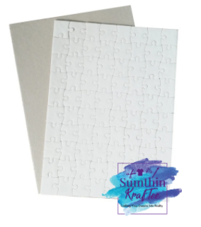 Sublimation A5 Cardboard Paper Jigsaw Puzzle – Sumthin KrafTee Blanks and  More