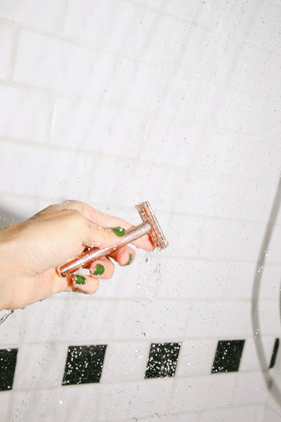 OUI the People Rose Gold Safety Razor