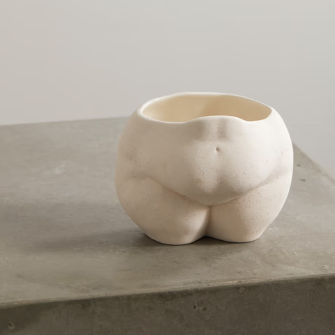 Anissa Kermiche Popotelée Ceramic Pot, Net-A-Porter, $135 each, net-a-porter.com