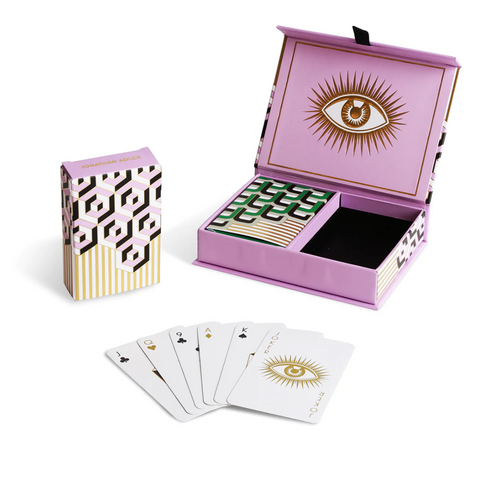 Versailles Playing Cards, Jonathan Adler, $35, jonathanadler.com