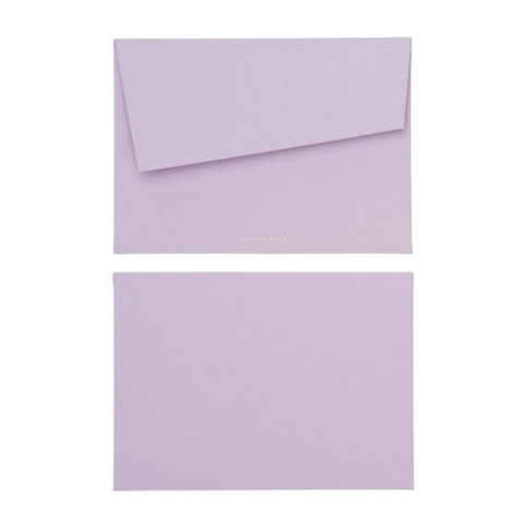 Alissa Bell Lilac Stationery, Girlboss Goods, $36, girlboss.com