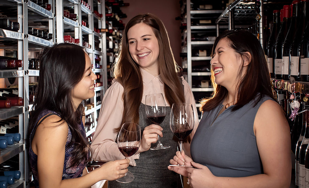 Victoria James, Cynthia Cheng and Amy Zhou, Wine Empowered