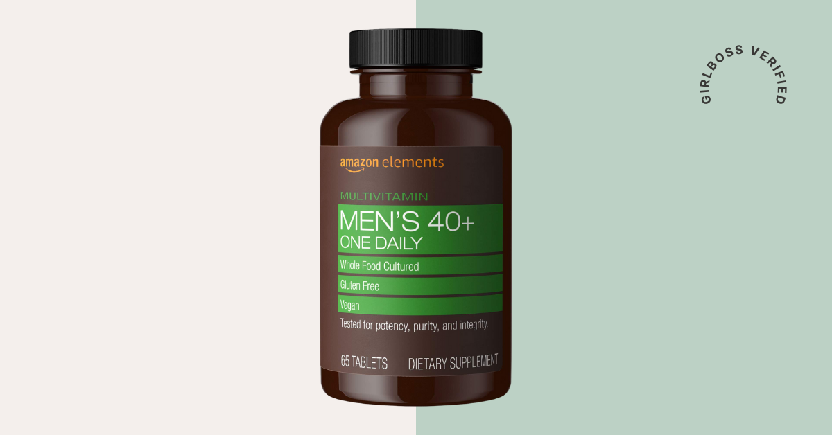 Amazon Elements Men's 40+ One Daily Multivitamin