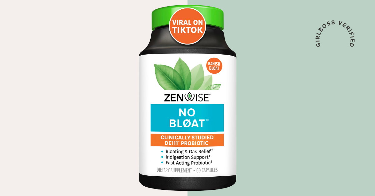Zenwise No Bloat - Probiotics, Digestive Enzymes for Bloating and Gas Relief