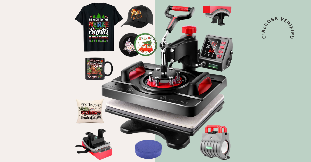 Versatile DTG Printer Heat Press Machine for T-Shirt Printing with